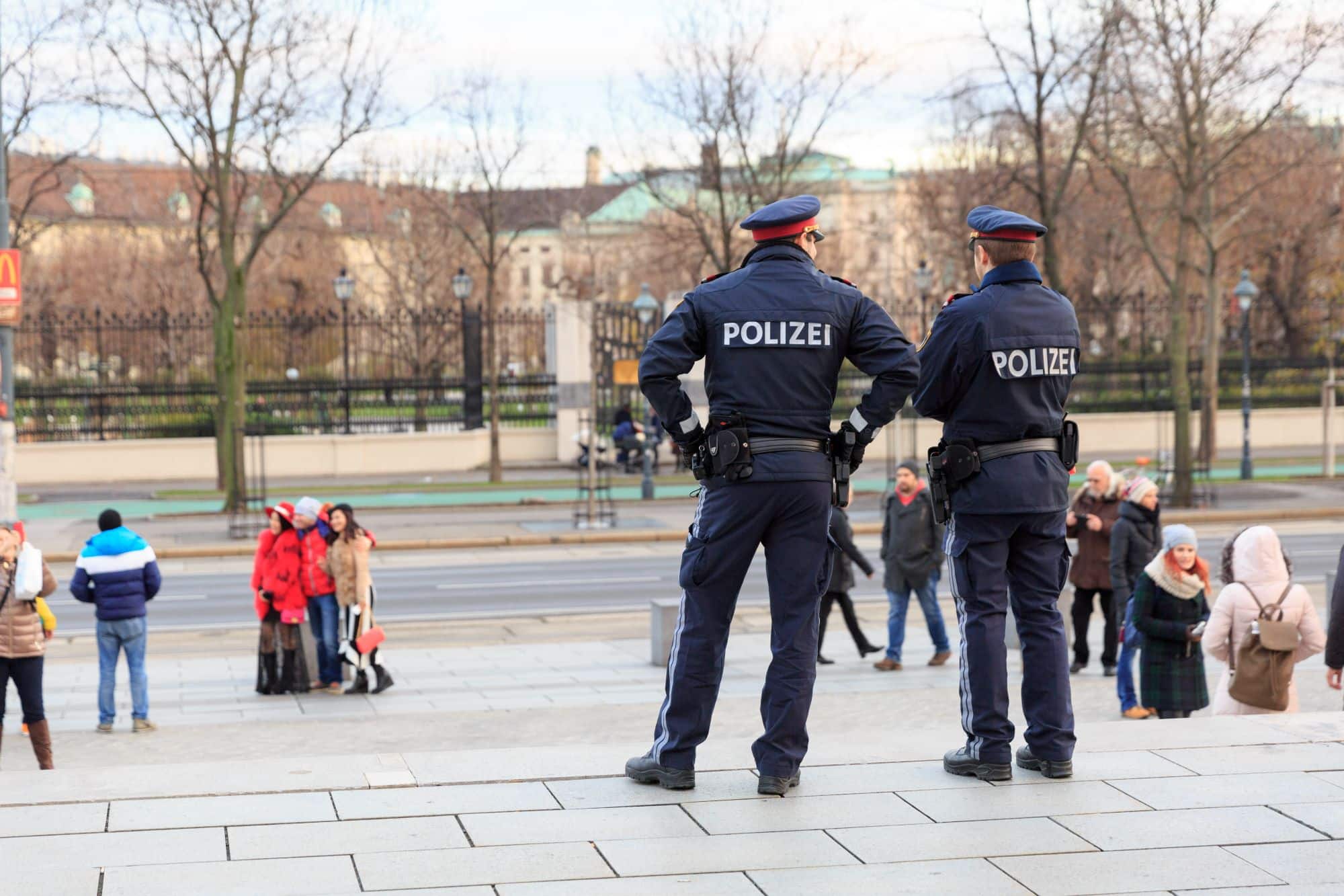 Polizeiuniform Österreich